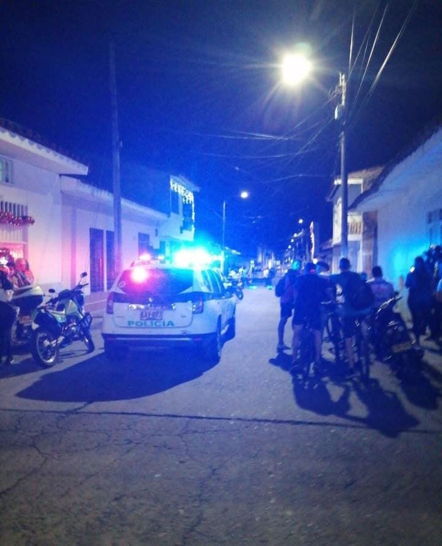 Investigan asesinato de tres personas en el municipio de Buga. Foto: Cortesía.