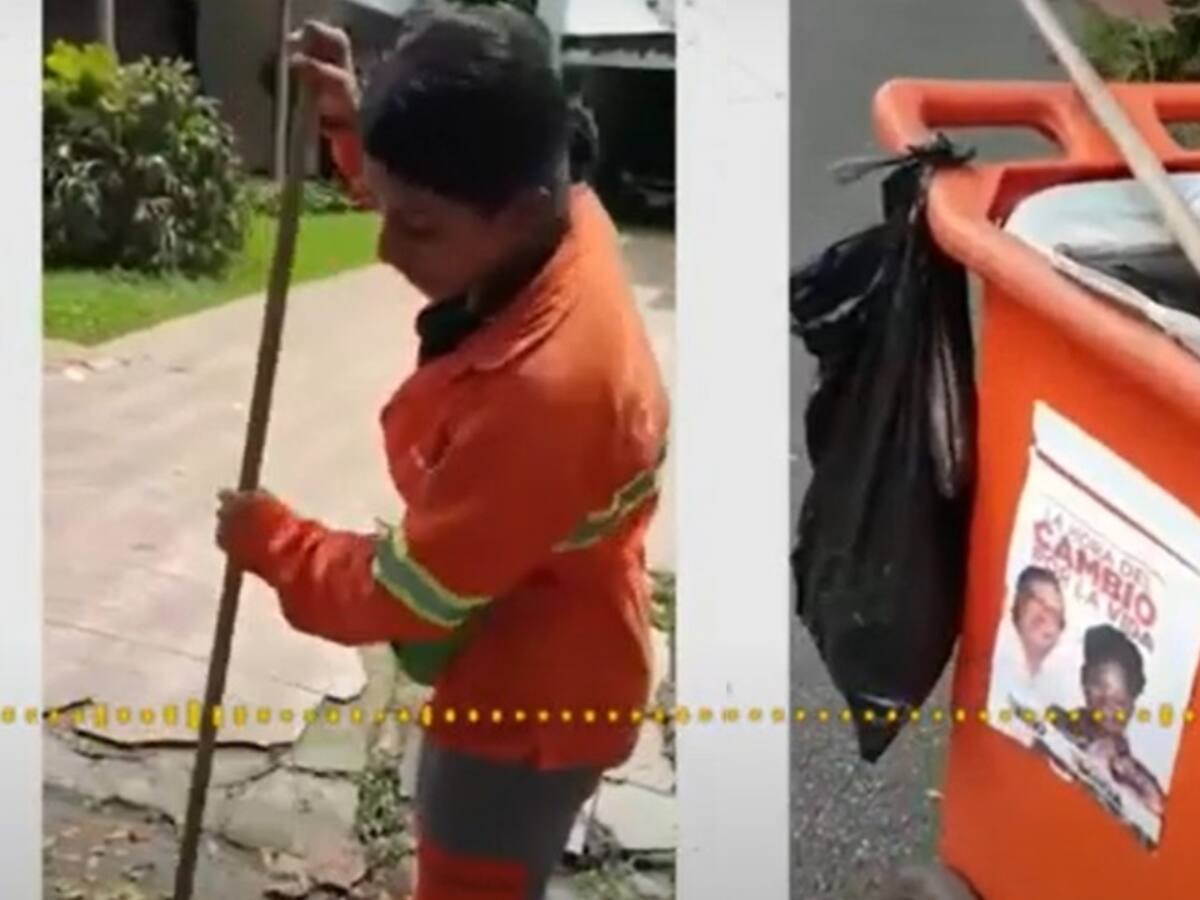 Habla Kelly Garcés, la barrendera invitada por Gustavo Petro a la posesión