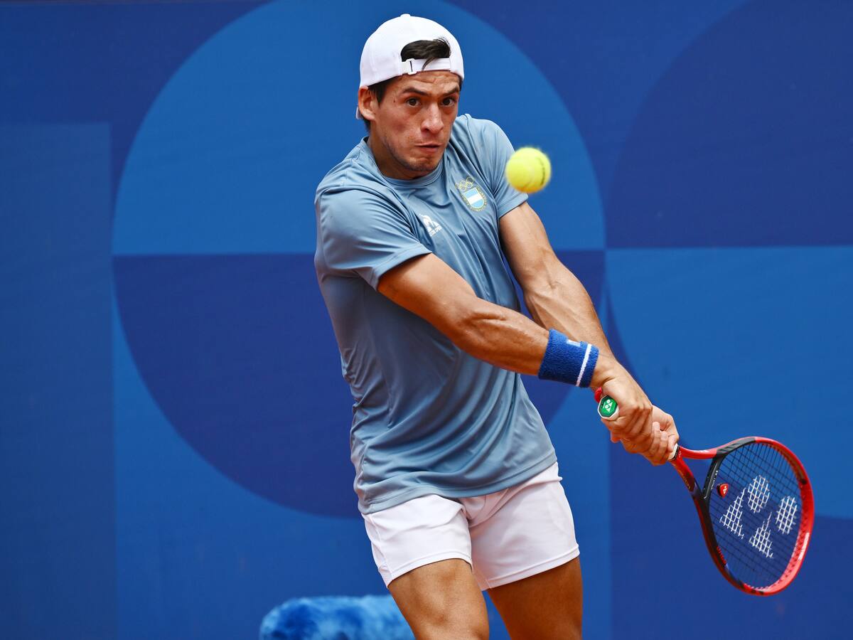 Sebastián Báez cayó en segunda ronda de Masters 1.000 de Cincinnati ante Jordan Thompson