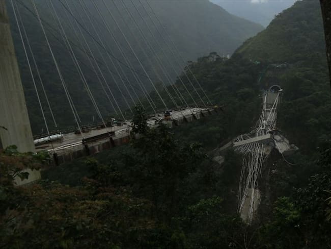 Informe de Coviandes determinó que puente Chirajara colapsó por error en diseños. Foto: Getty Images
