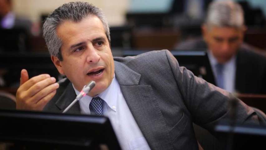 El ministro del Interior, Luis Fernando Velasco. Foto: cortesía.