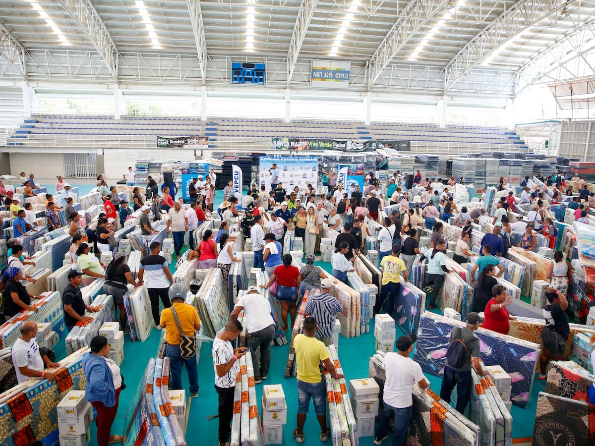 1.277 familias afectadas por las fuertes lluvias en Santa Marta han recibido ayudas humanitarias