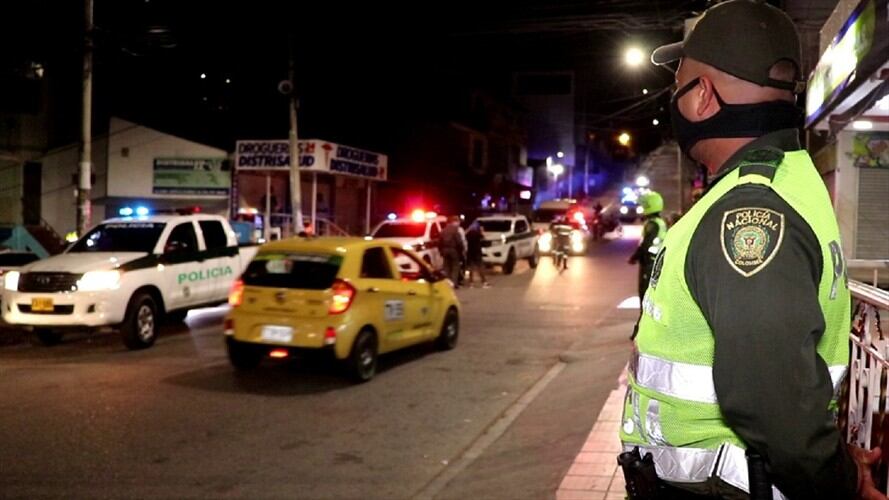Policía Bucaramanga. Foto:Policía bucaramanga