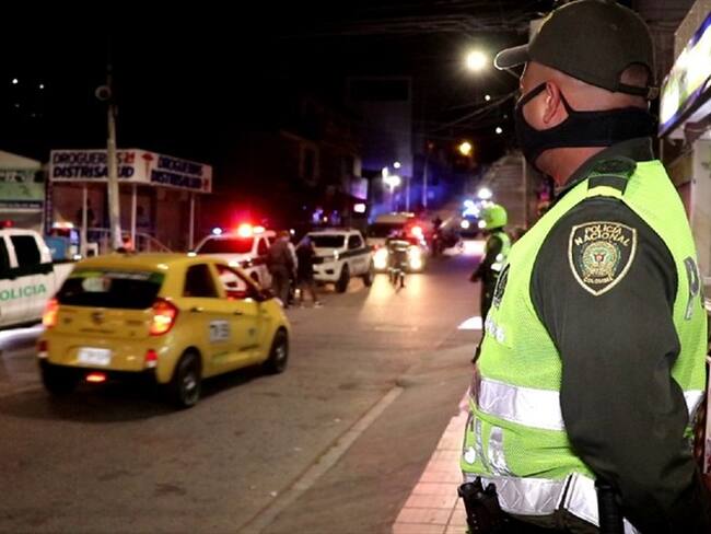 Policía Bucaramanga. Foto:Policía bucaramanga