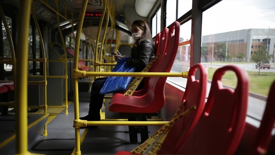 Mintransporte entregó balance del primer día de reactivación de sistemas de transporte masivo. Foto: Colprensa