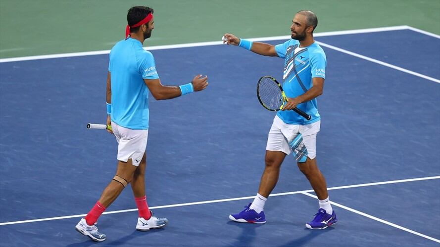 Juan Sebastián Cabal y Robert Farah. Foto: Getty Images