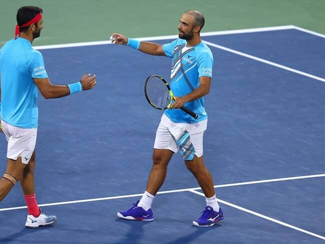 Juan Sebastián Cabal y Robert Farah. Foto: Getty Images