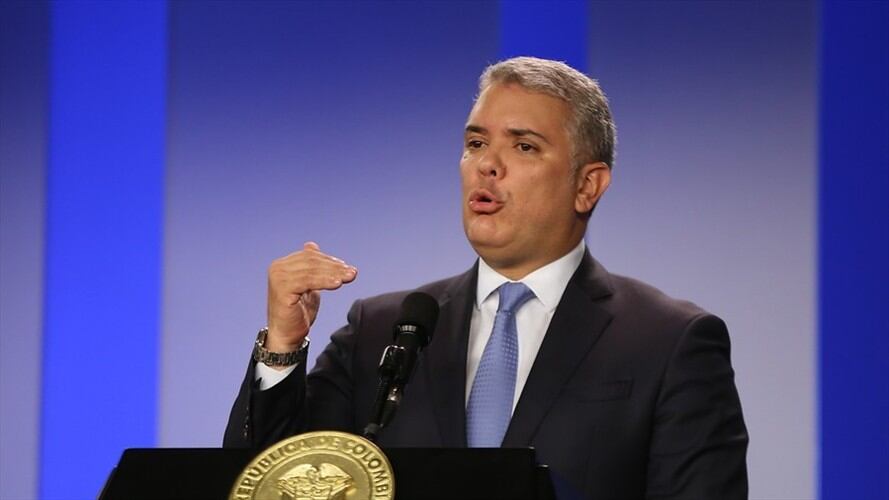 Presidente Iván Duque. Foto: Colprensa - Álvaro Tavera
