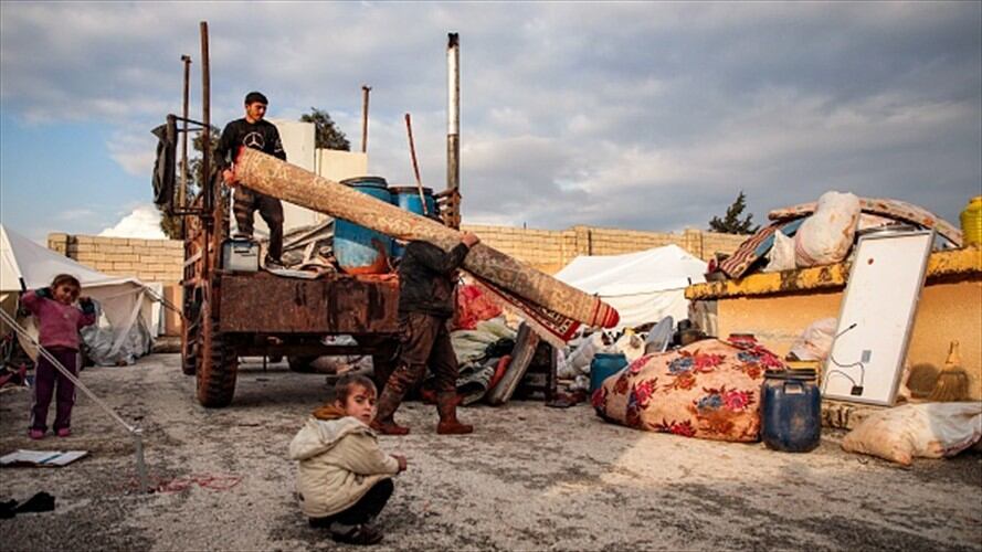 Más de 235.000 desplazados en dos semanas de combates en Siria, según la ONU. Foto: Getty Images