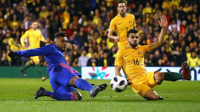 Colombia 0-0 Australia. Foto: Getty Images