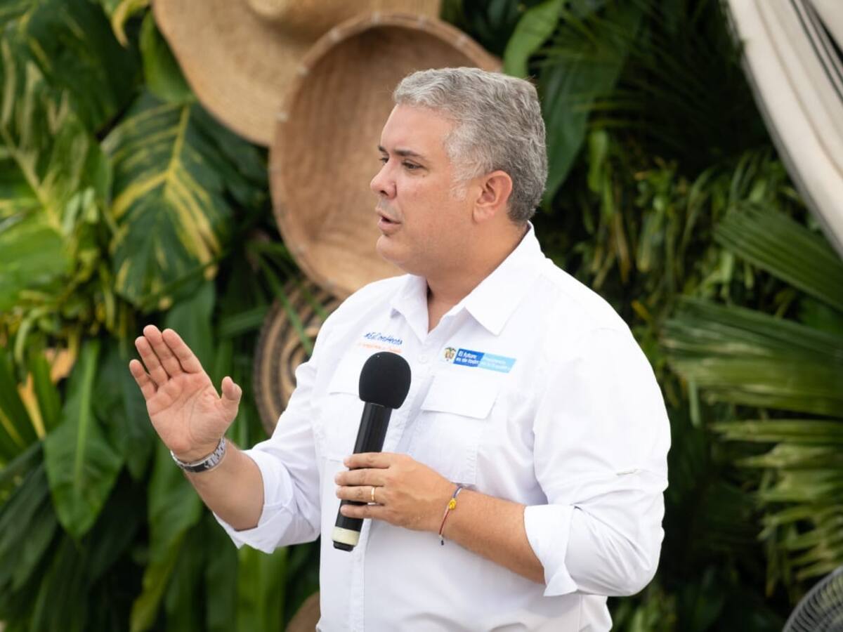 “No nos dejaremos ante el terrorismo”: Presidente Iván Duque