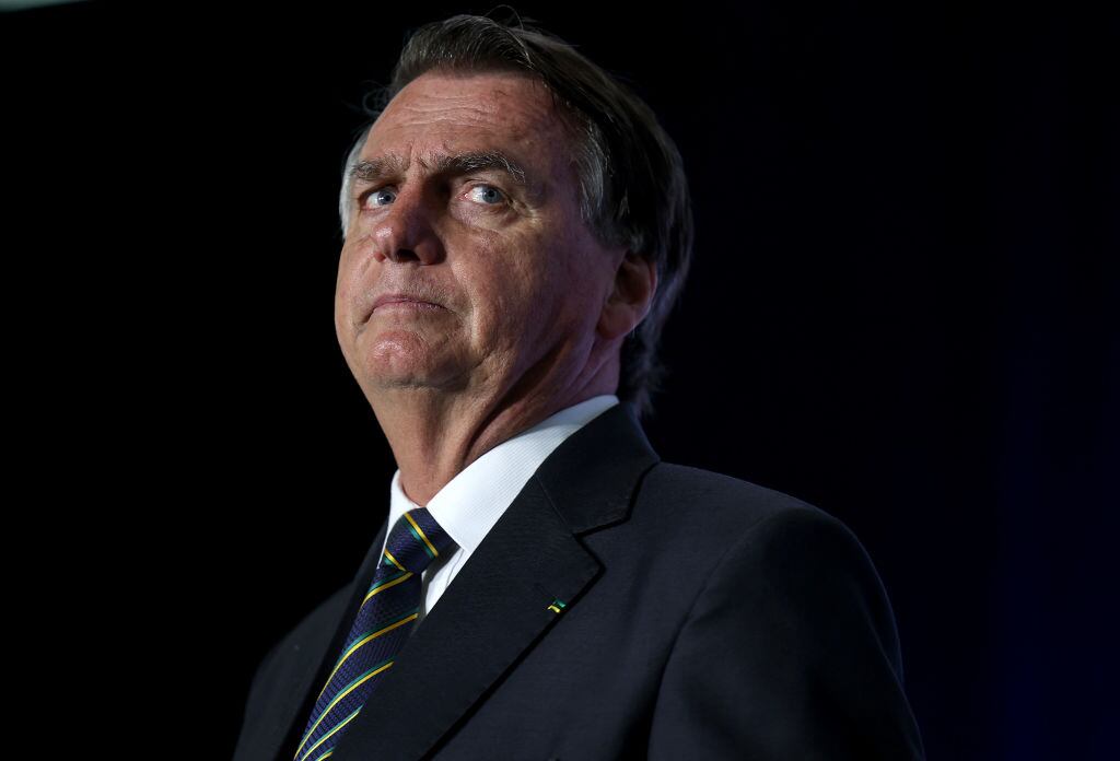 Expresidente de Brasil Jair Bolsonaro. (Photo by Joe Raedle/Getty Images)