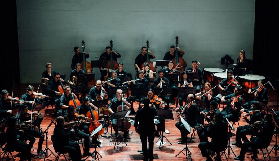 Orquesta Filarmónica de Medellín. Foto: Colprensa