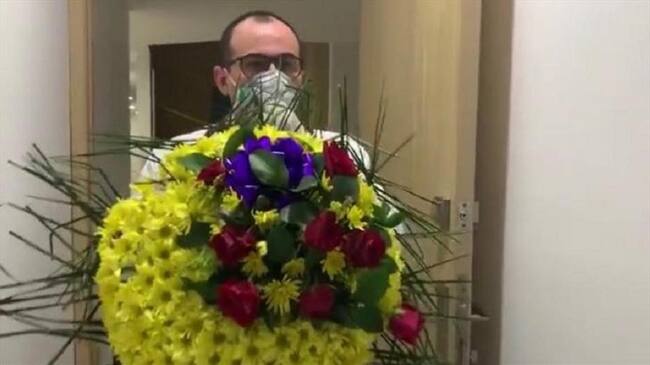 En su cuenta de Twitter, el presidente Iván Duque rechazó las amenazas contra el doctor José Julián Buelvas. Foto: Captura de video