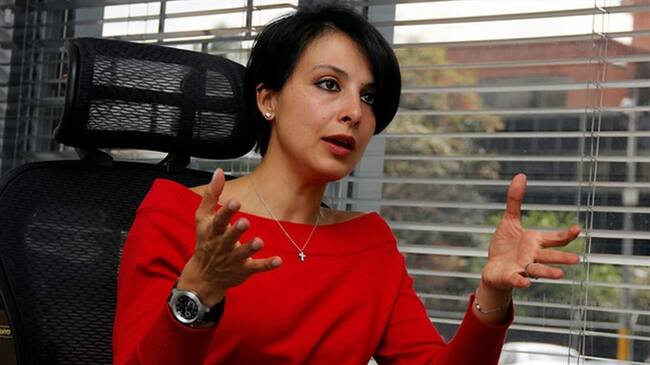 La ex viceministra de Economía Digital, Juanita Rodríguez. Foto: Colprensa