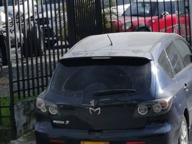 Reportan caída de ceniza en Manizales y Villamaría. Foto: Mario Escobar.