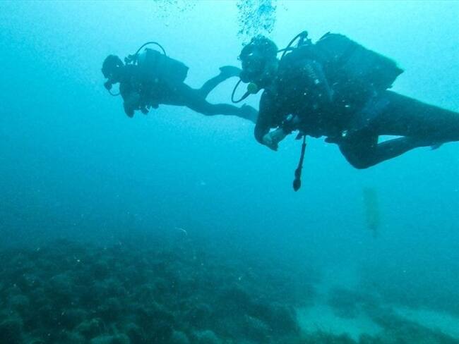 Se inauguró un museo de arte subacuático con 93 esculturas en Chipre . Foto: (Photo by WILL VASSILOPOULOS/AFP via Getty Images)