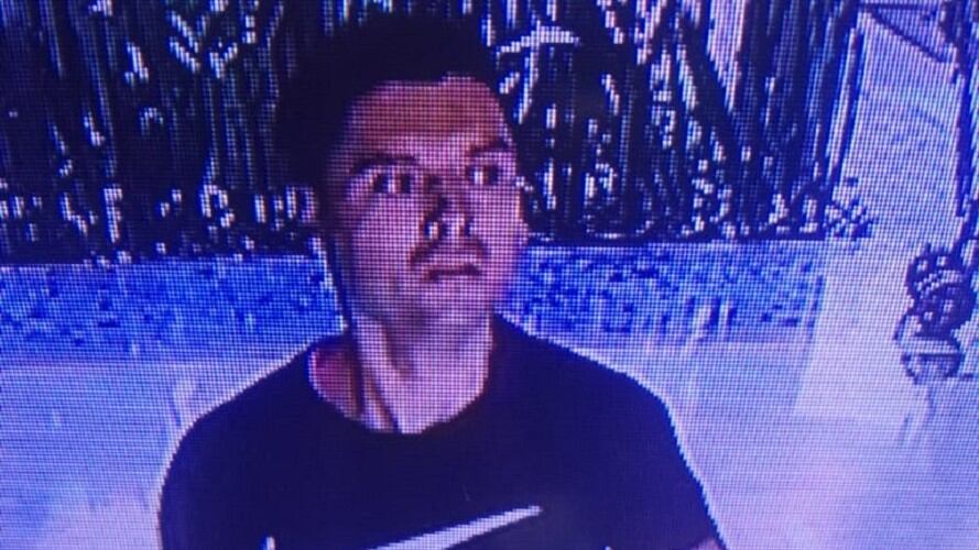 Identificación de asesino de una mujer en Bucaramanga. Foto: Cortesía.