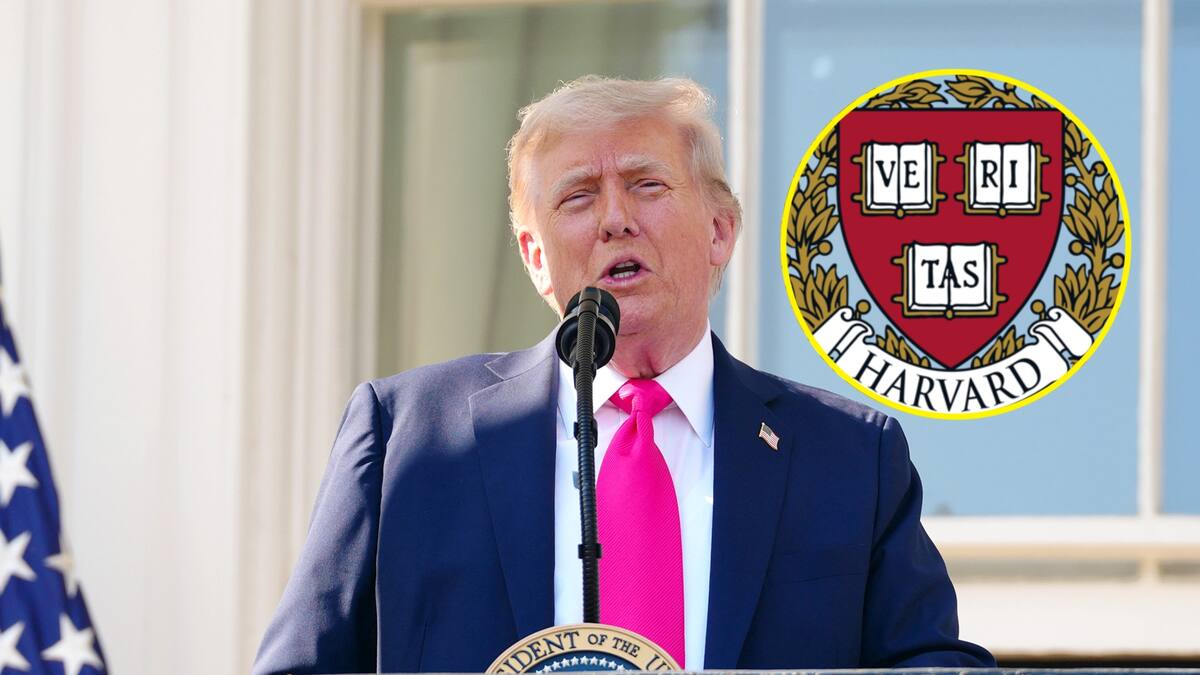 Trump anunció un acuerdo inminente con la Universidad de Harvard tras el bloqueo de fondos