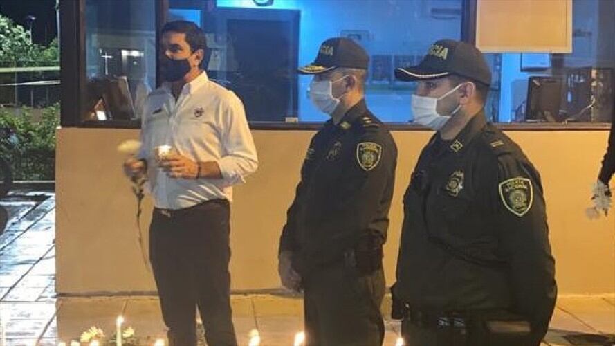 Velatón Bucaramanga. Foto:Alcaldía.