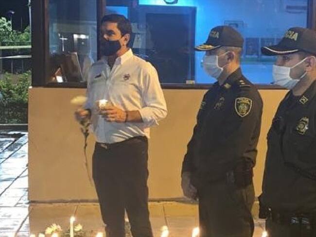 Velatón Bucaramanga. Foto:Alcaldía.