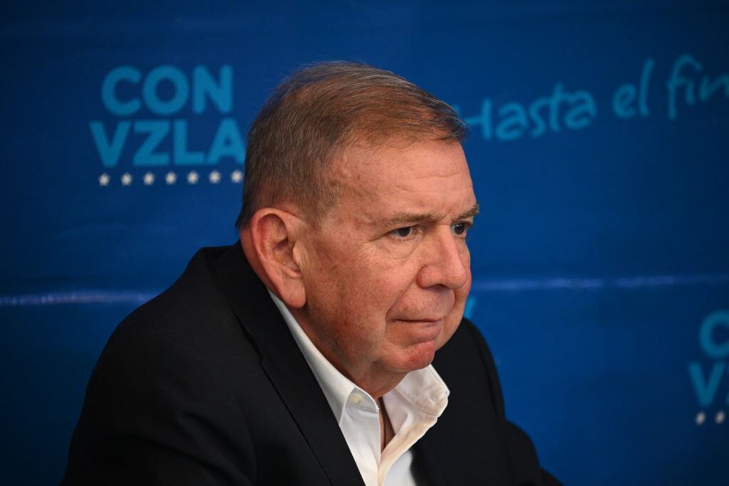 Edmundo Gonzalez Urrutia. (Photo by FEDERICO PARRA/AFP via Getty Images)