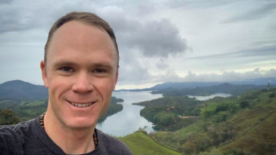 Chris Foome, ciclista del Team Sky. Foto:@chrisfroome