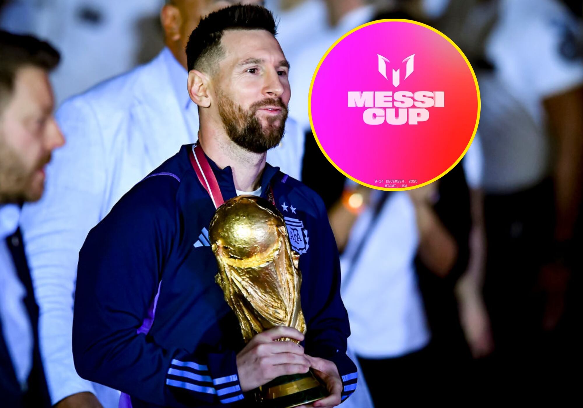Lionel Messi anunció la ‘Copa Messi’: un torneo en diciembre entre las mejores canteras del mundo. Foto: Getty Images/ Perfil de Instagram Leo Messi