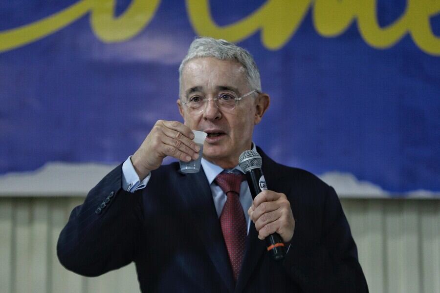 Expresidente de Colombia Álvaro Uribe. Foto: Colprensa.