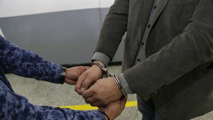 Juan Carlos Junca es enviado al a cárcel. Foto: Colprensa