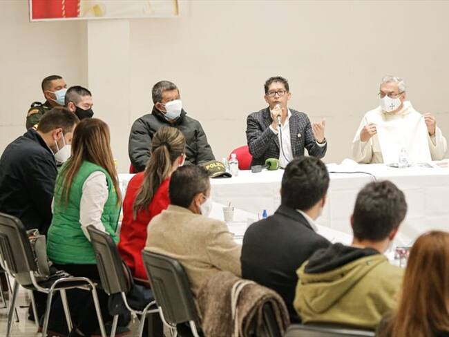 Se trabajan bajos seis ejes dentro de los cuales se destaca la legalización de los guaqueros. Foto: Gobernación de Boyacá