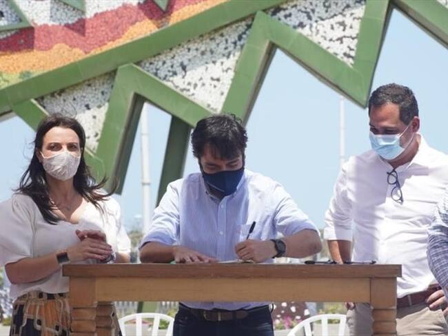 BID otorgó a Barranquilla el mayor crédito directo que esa institución multilateral ha concedido a una ciudad de los países del área andina. Foto: Cortesía