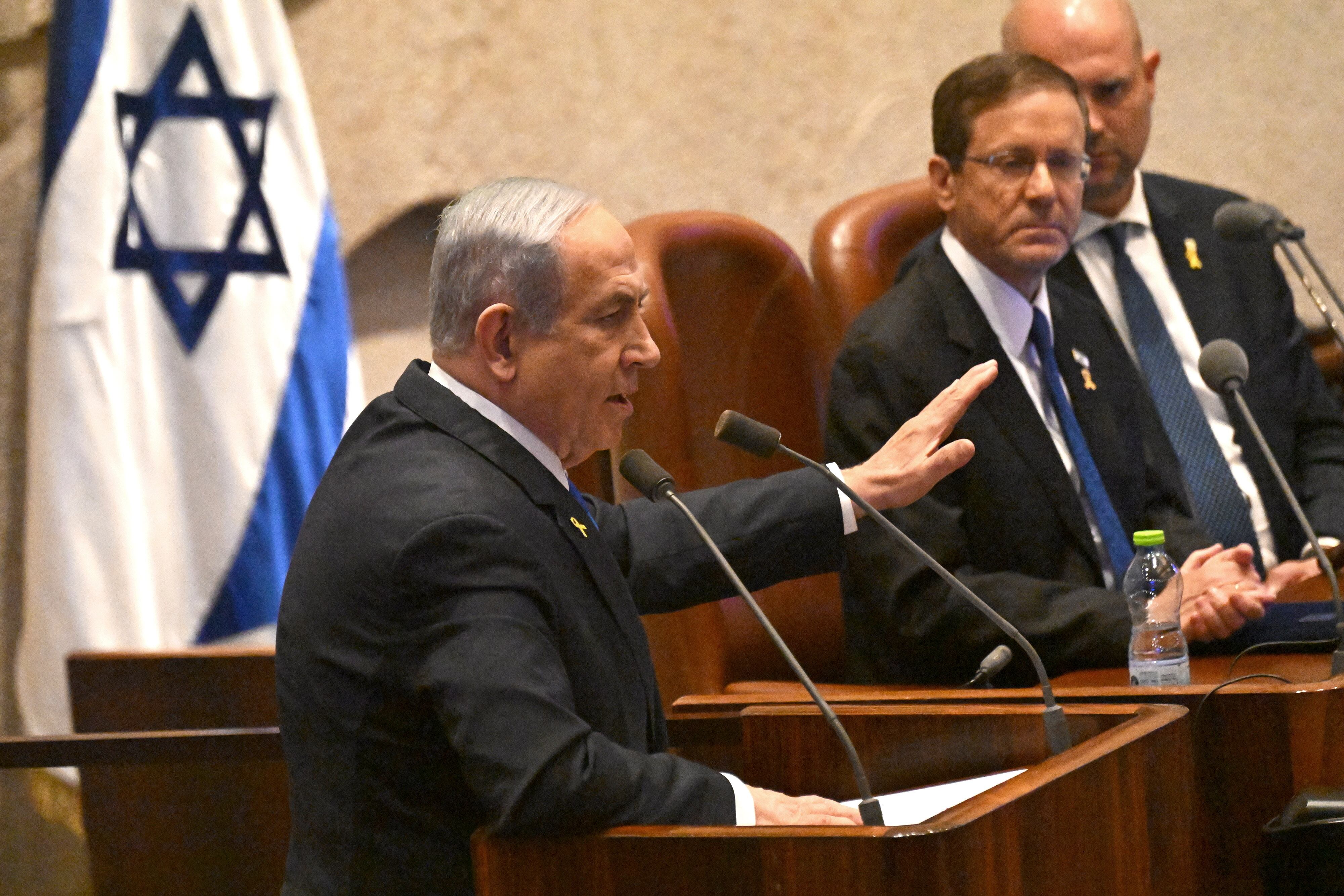 Benjamin Netanyahu FOTO: EFE/EPA/DEBBIE HILL / POOL