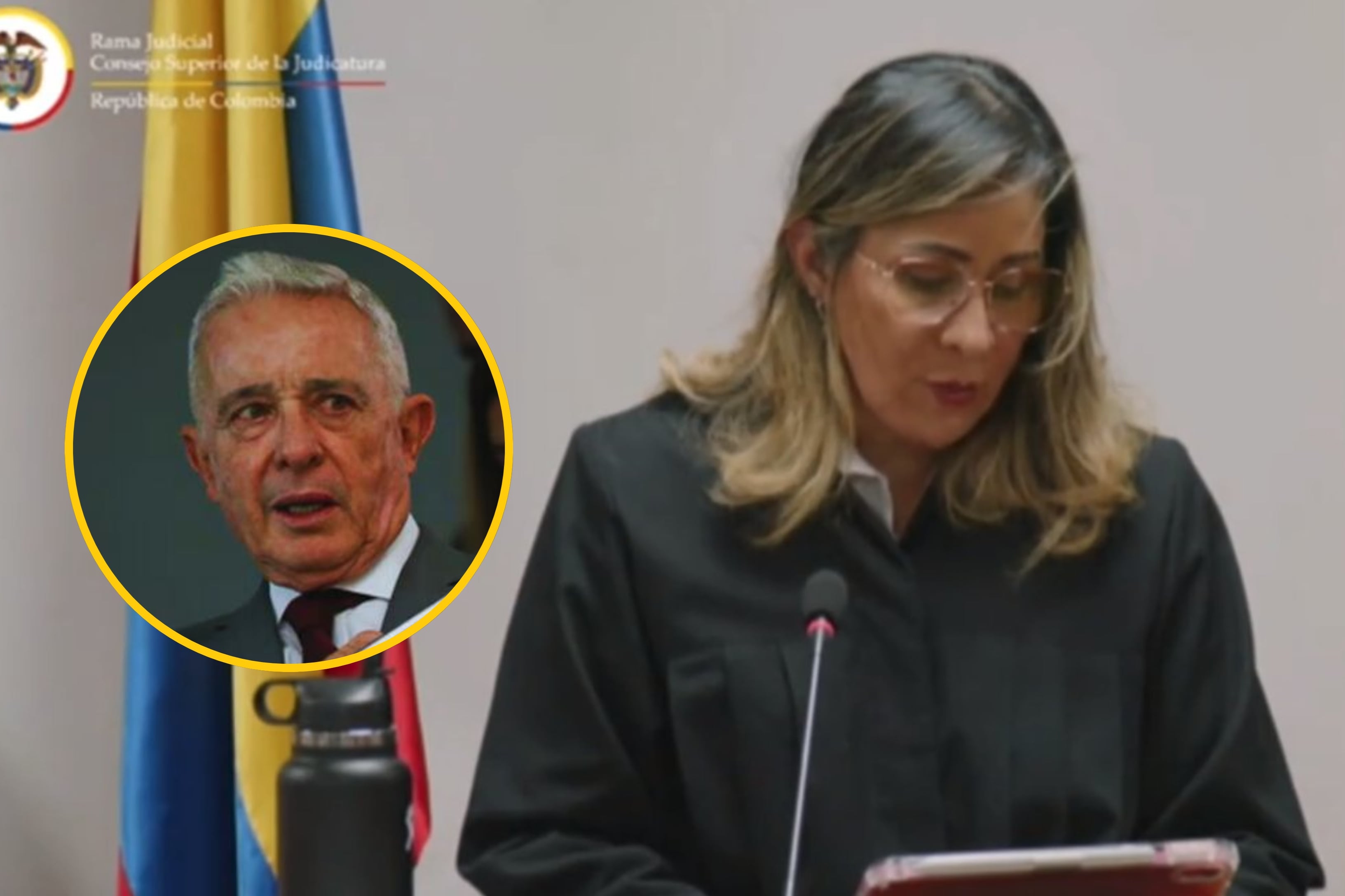 Sandra Heredia (Audiencia Álvaro Uribe).