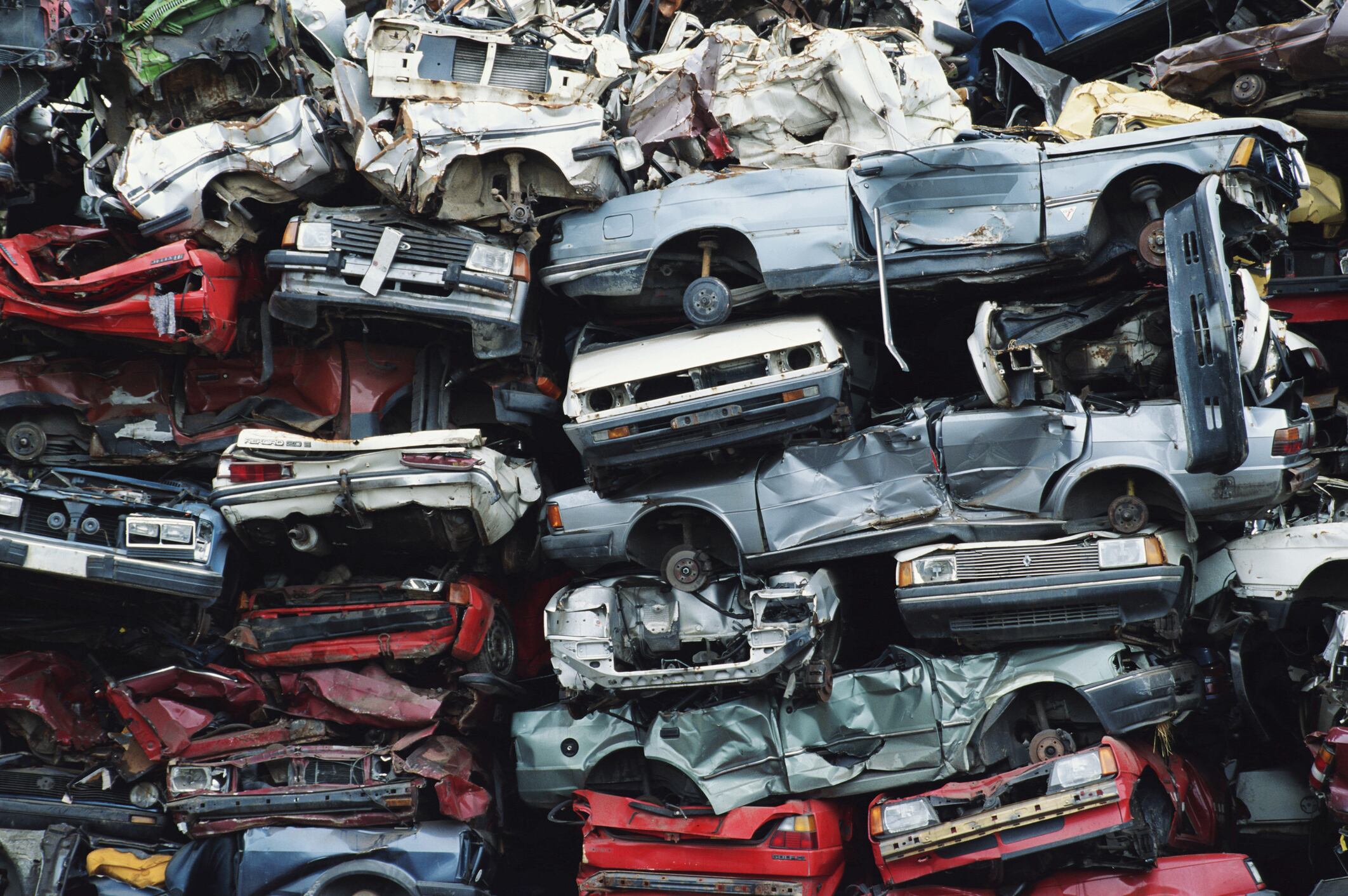 Centro de desguace de vehículos, imagen de referencia. Foto: Getty Images