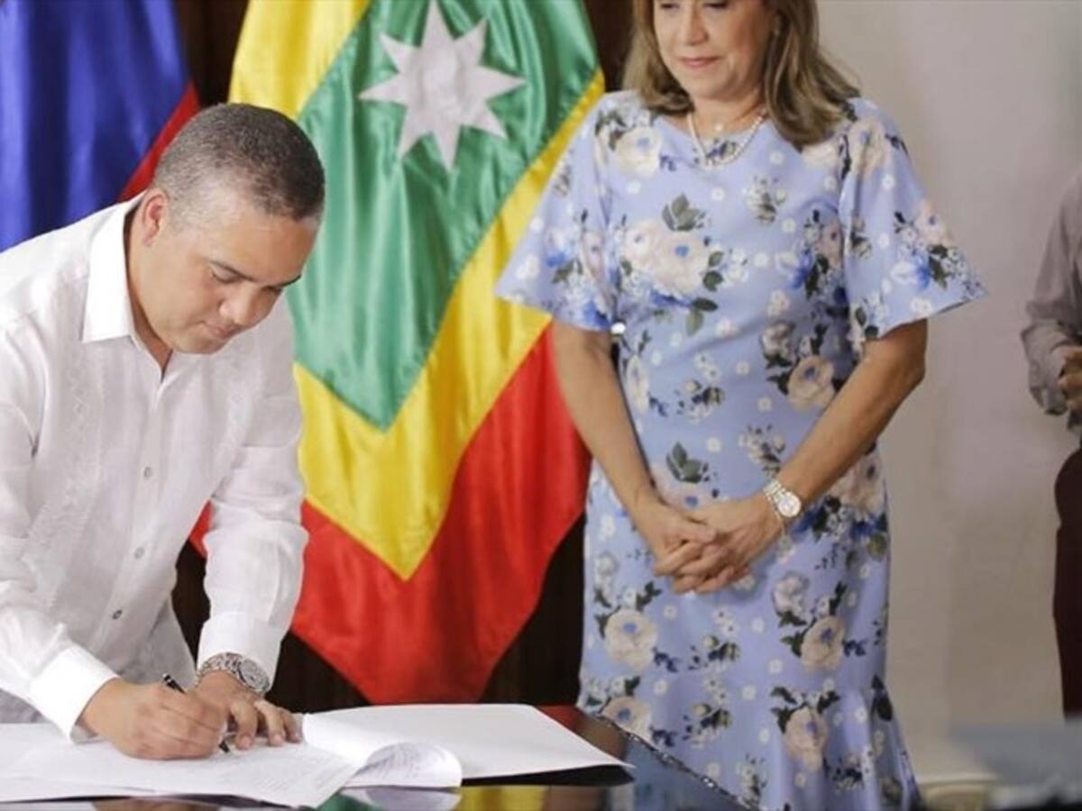 Pedrito Pereira tomó posesión del cargo de alcalde encargado de Cartagena