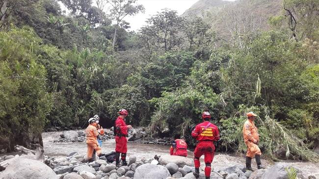 Organismos de socorro encontraron el cuerpo del menor . Foto: Cortesía
