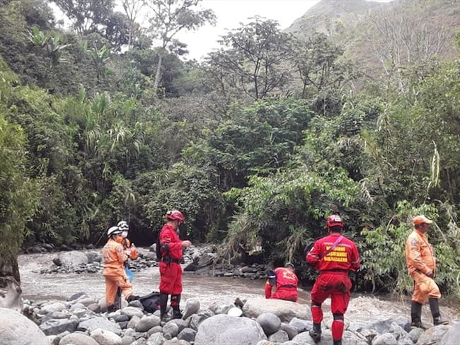 Organismos de socorro encontraron el cuerpo del menor . Foto: Cortesía
