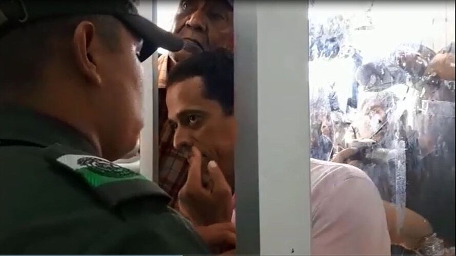 “No te rías, asesino, mírame la cara”: reclamo de hijo de mujer desaparecida a Maldonado. Foto: Captura de pantalla