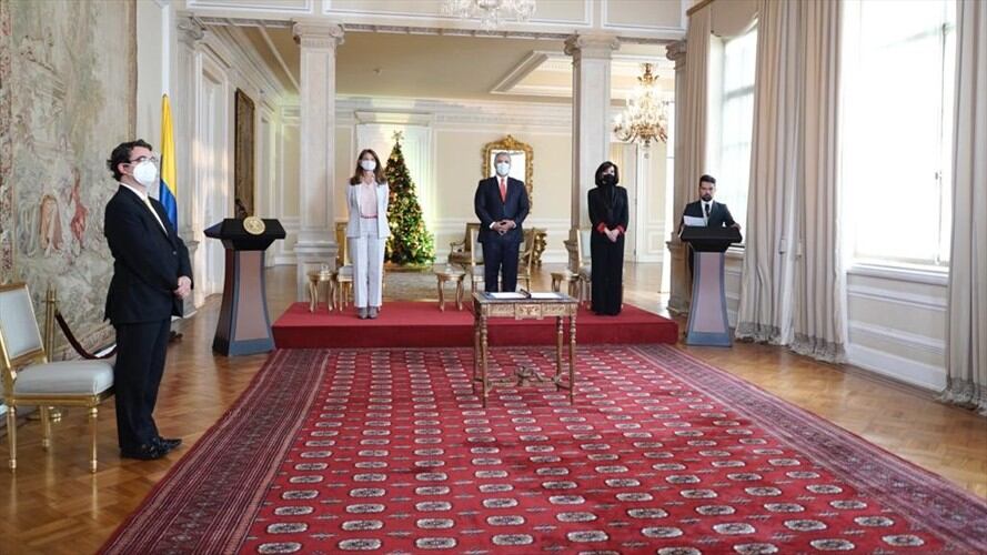 Convenio para impulsar la reactivación de la economía en medio de la pandemia.. Foto: Vicepresidencia