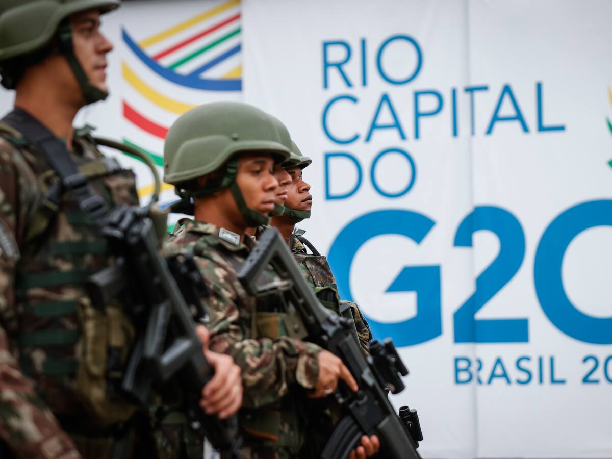 Río de Janeiro, militarizada a cuatro días de la Cumbre del G20 tras el ataque en Brasilia