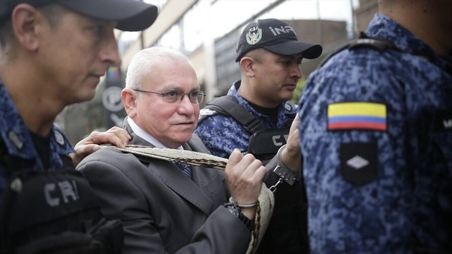 El exjefe político del bloque Resistencia Tayrona de las AUC, José del Carmen Gélvez Albarracín, conocido como alias ‘El Canoso’, fue dejado en libertad. Foto: Colprensa / SERGIO ACERO