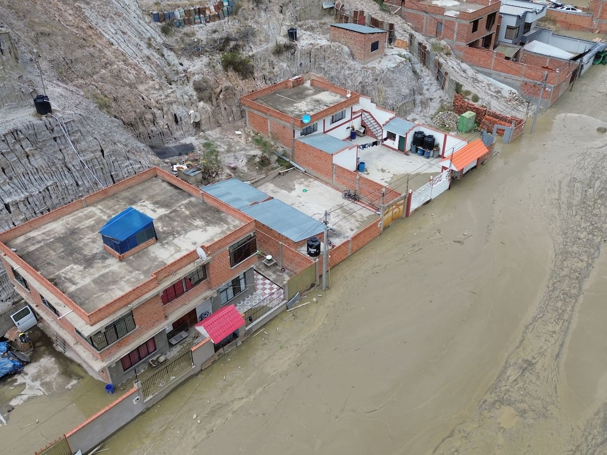 Subieron a nueve los fallecidos por lluvias, derrumbes e inundaciones en Bolivia