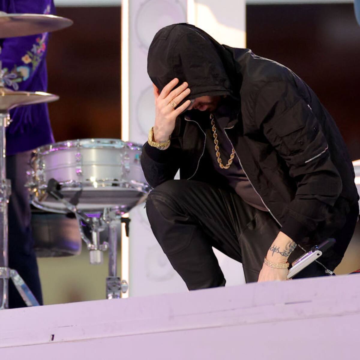 Eminem se arrodilló en el Super Bowl: ¿fue un desafío a la NFL?