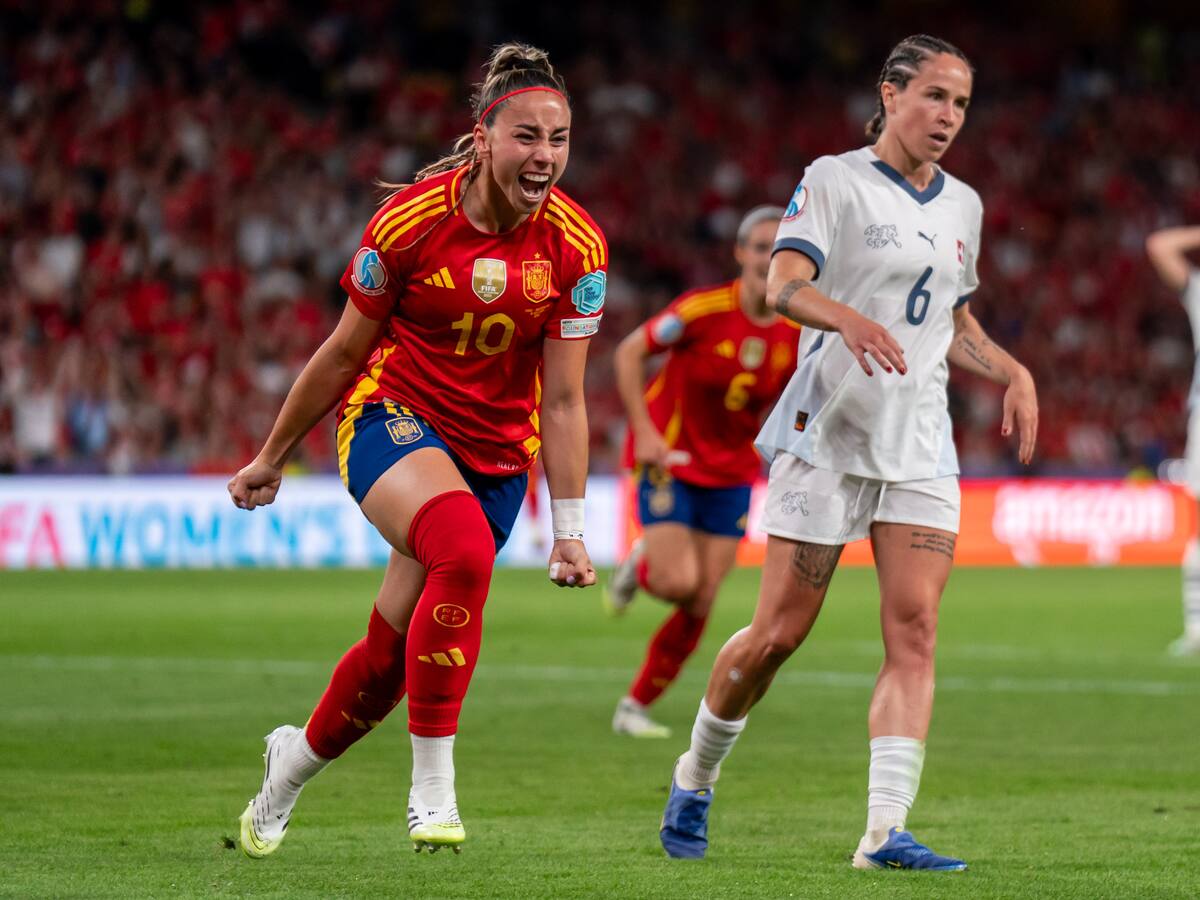 España venció 2-0 a Suiza y avanzó a semifinales de la Eurocopa Femenina 2025