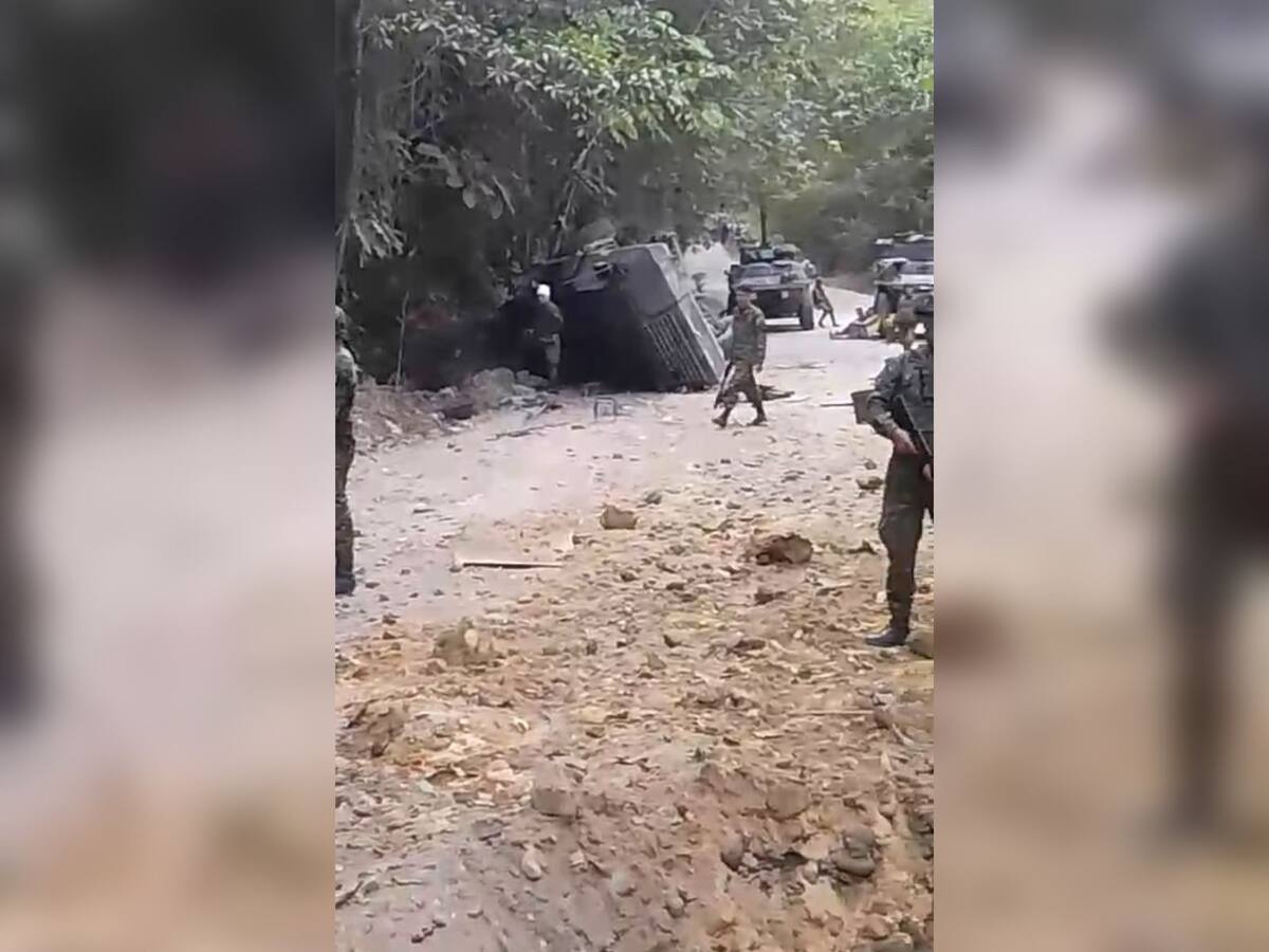 Ejército Nacional fue atacado con explosivos en El Zulia, Norte de Santander