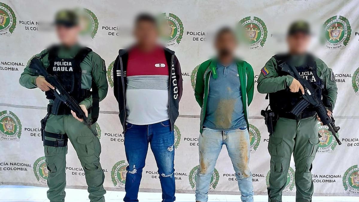 Capturan a dos presuntos integrantes del Clan del Golfo señalados de homicidio en Córdoba