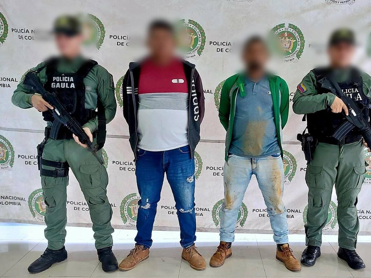 Capturan a dos presuntos integrantes del Clan del Golfo señalados de homicidio en Córdoba