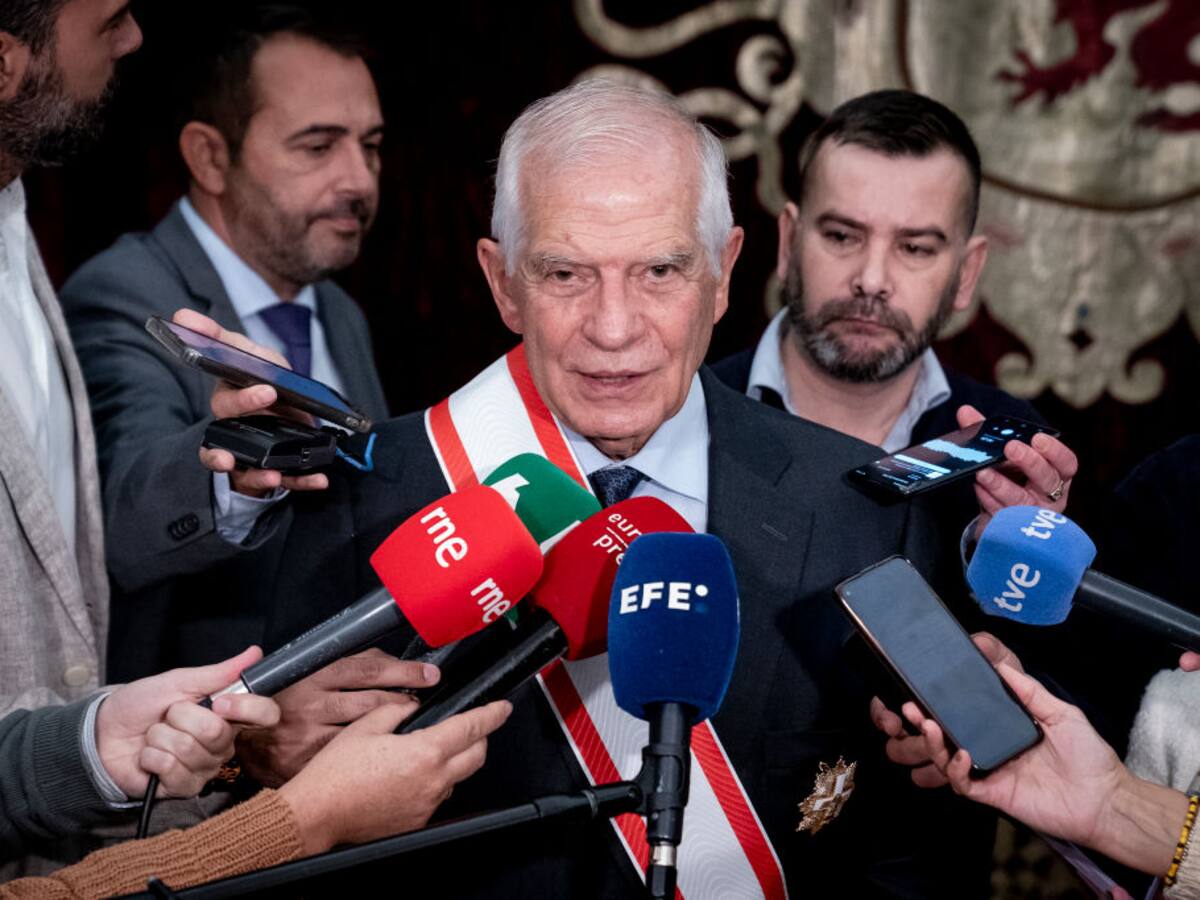 Borrell: La UE no debería pasar por alto expresiones de odio de Israel contra palestinos