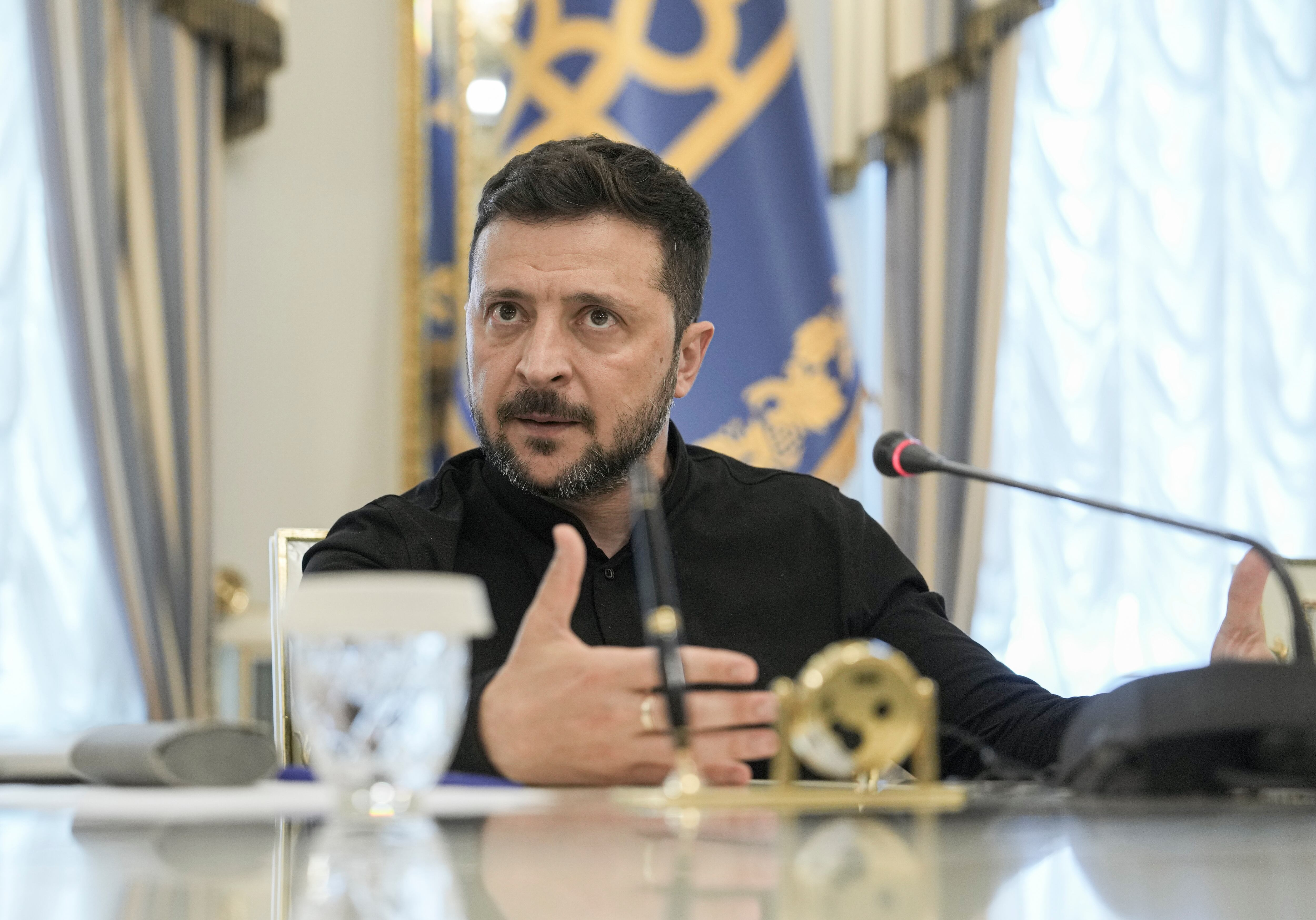 Volodímyr Zelensky, presidente de Ucrania.  EFE/EPA/STRINGER